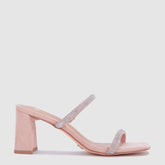 Novo Udella Luxe Nude Block Heels